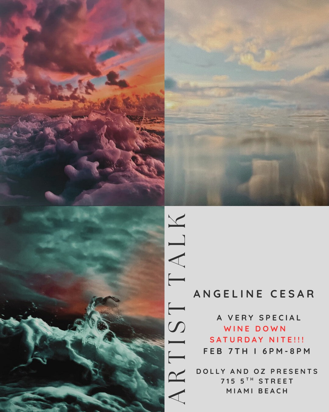 Artist Talk with Angeline Cesar